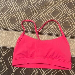 Lululemon Athletica Vibrant Pink Sports Bra